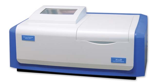 Touch screen spectrophotometer